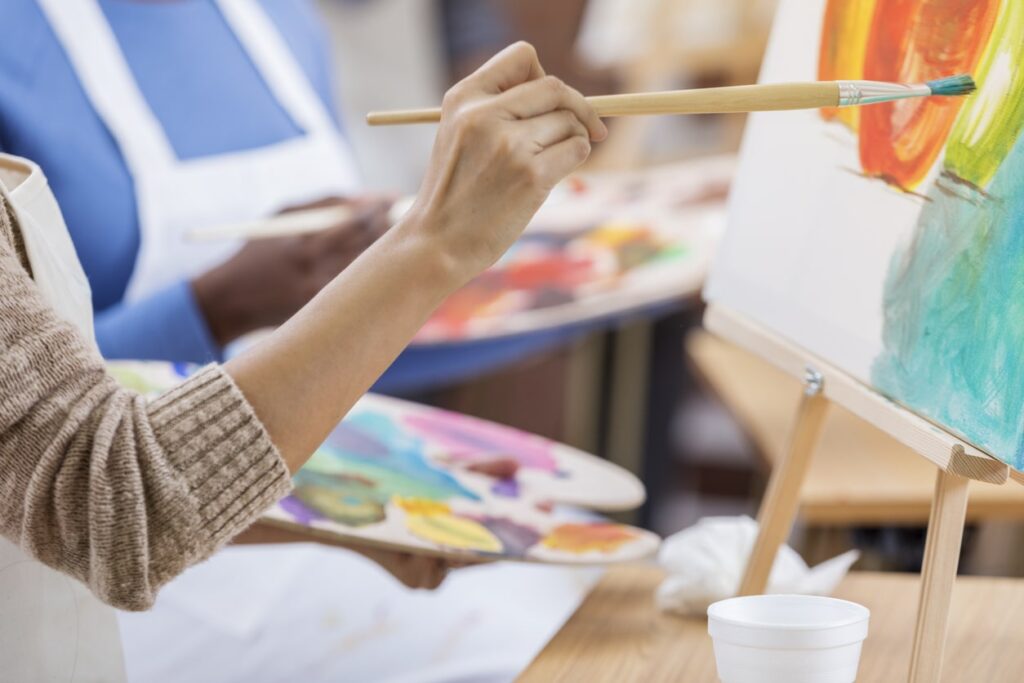 Creative therapy for addiction recovery