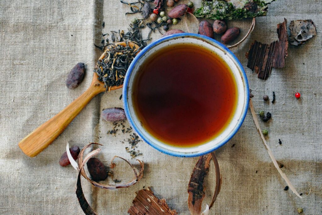 Herbal teas for depression